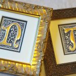 Gold Leaf Letters