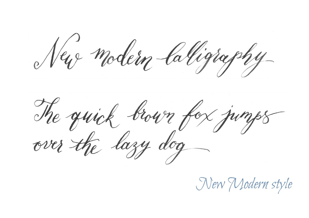Jane's New Modern Calligraphy style