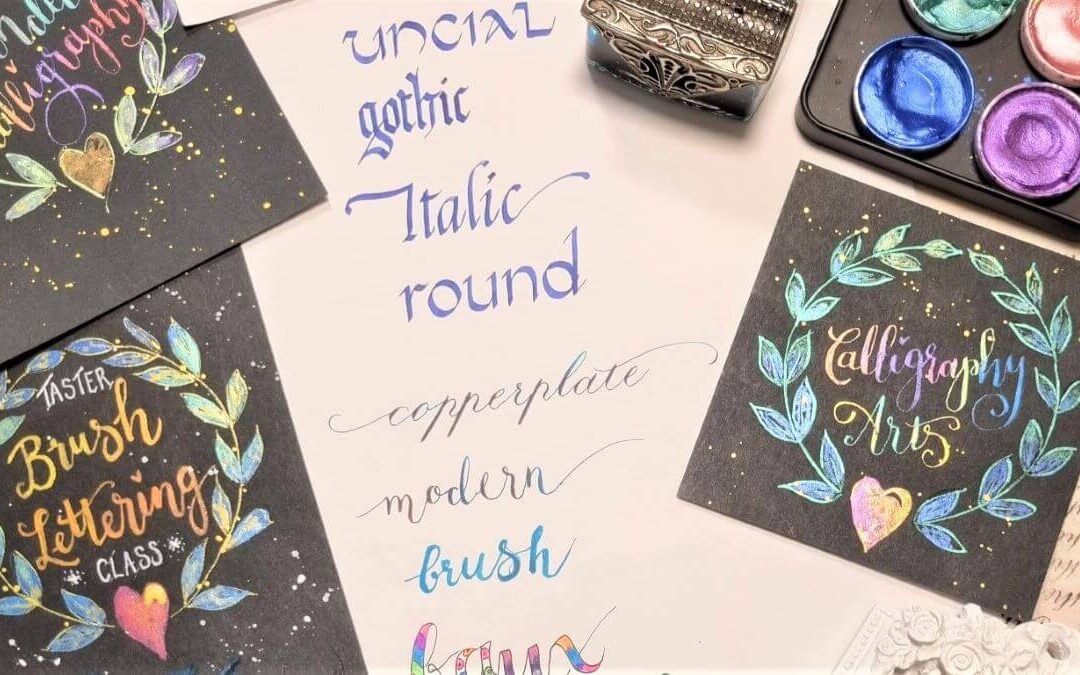 Anything Goes Calligraphy (and more) class in Leicester