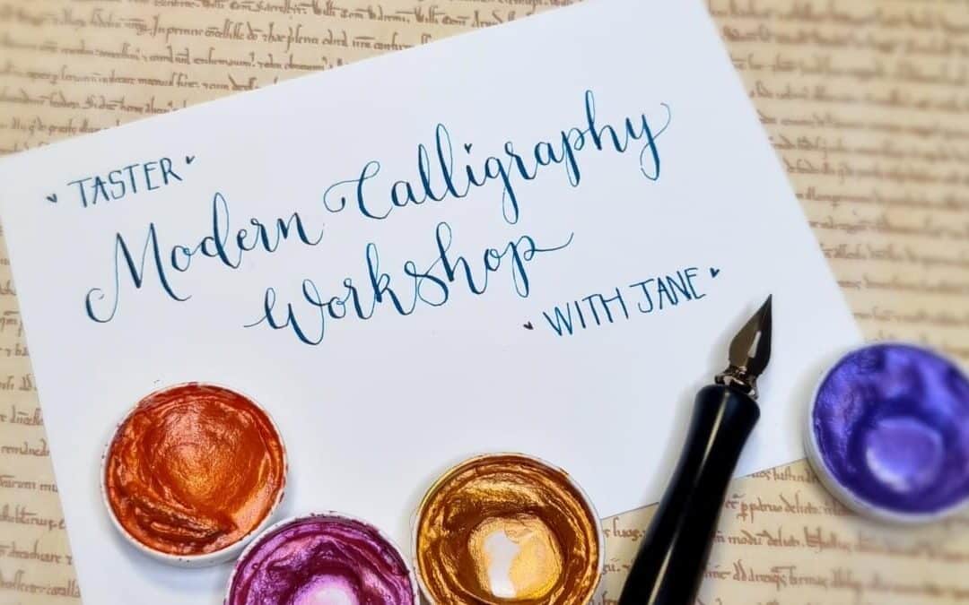 Modern Calligraphy Taster Class – Online